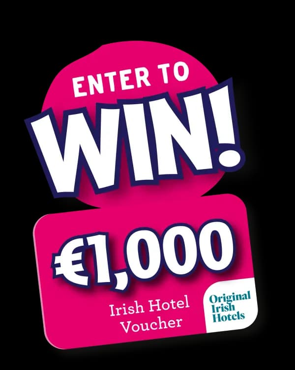 Enter to win a EUR1,000 Original Irish Hotels voucher